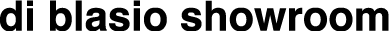 Logo DI BLASIO SHOWROOM